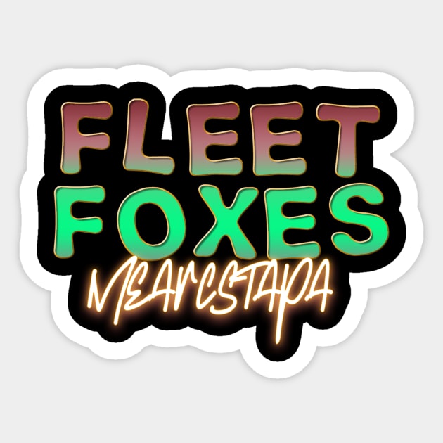 mearcstapa fleet foxes Sticker by Billybenn